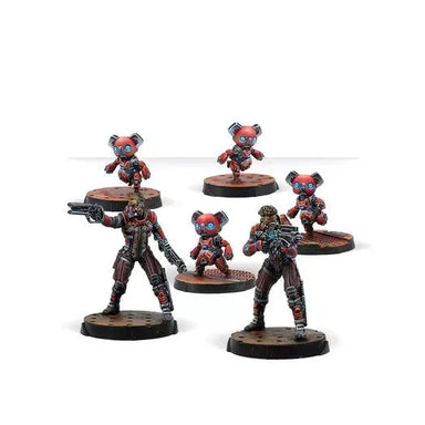 Infinity | Nomads | Moran, Masssai Hunters | 28mm Metal Unit Box