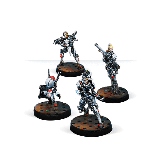Infinity | Nomad Riot Grrls | 28mm Metal Unit