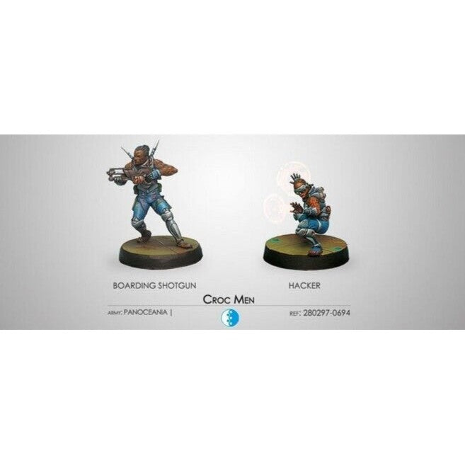 Infinity | Panoceania | Croc Men | 28mm Metal Blister Pack