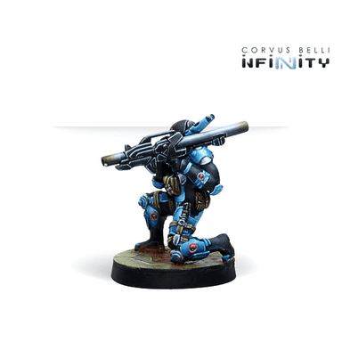 Infinity | Panoceania | Echo Bravo, Fast Intervention Unit Rocket Launcher | 28mm Metal Blister Pack