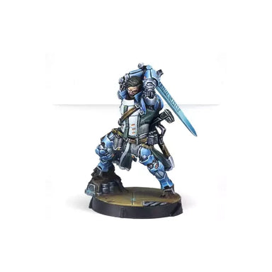 Infinity | Panoceania | Father Inquisitor Mendoza Multi Rifle | 28mm Metal Blister Pack