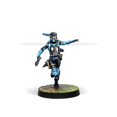 Infinity | Panoceania | Kamau Amphibian Intervention Teams Hacker | 28mm Metal Blister Pack