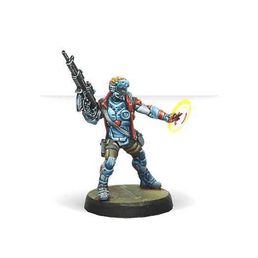 Infinity | Panoceania Locust Clandestine Action team | 28mm Metal Blister Pack