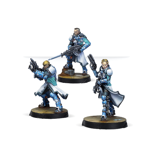 Infinity | Panoceania | Trinitarian Tertiaries | 28mm Metal Small Box