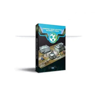 Infinity | Terrain Darpan Xeno-Station Scenery | 28mm Cardboard Terrain