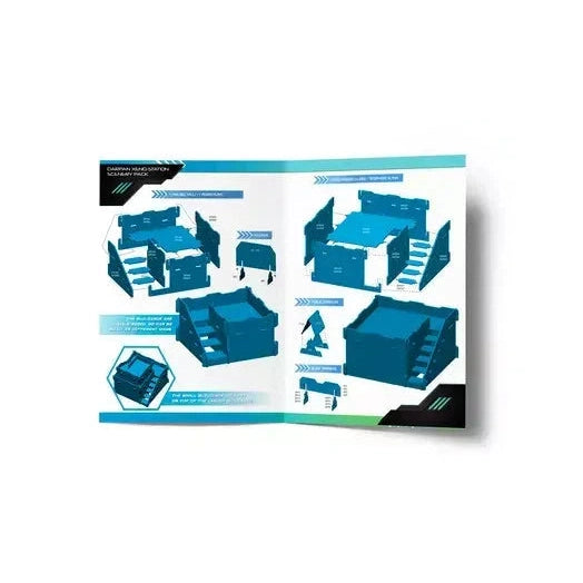 Infinity | Terrain Darpan Xeno-Station Scenery | 28mm Cardboard Terrain