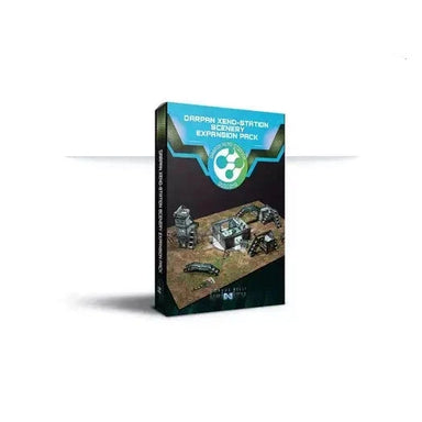 Infinity | Terrain Darpan Xeno-Station Scenery Expansion Pack | 28mm Cardboard Terrain