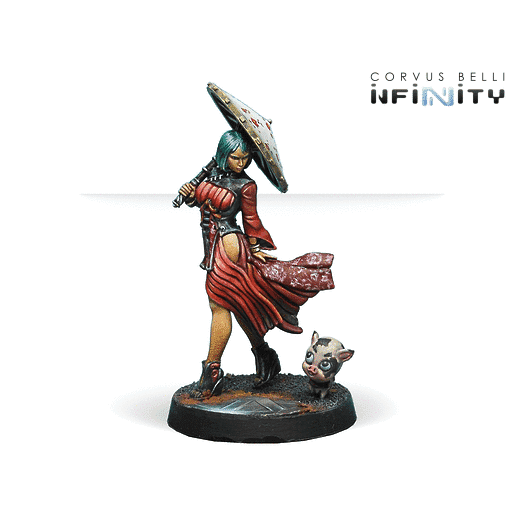 Infinity | Yu Jing Dragon Lady Imperial Service Judge | 28mm Metal Blister Pack