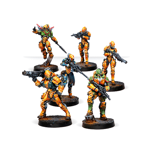 Infinity | Yu Jing | Invincible Army Sectorial Starter Pack | 28mm Metal Unit