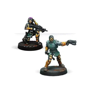 Infinity | Yu Jing Kanren Counter Insurgency Group | 28mm Metal Blister Pack