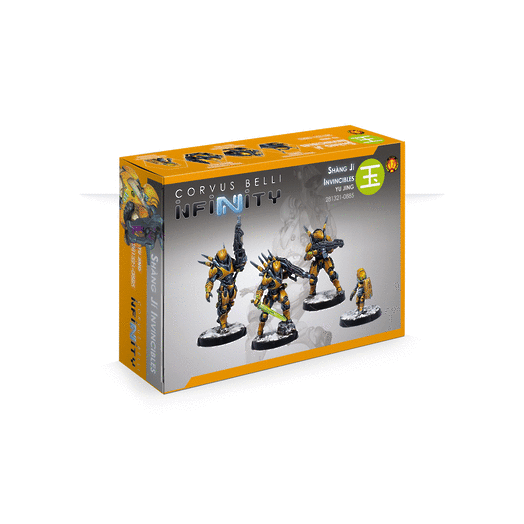 Infinity | Yu Jing | Shang Ji Invincibles | 28mm Metal Unit Box