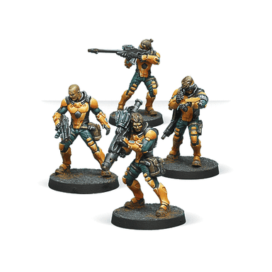 Infinity | Yu Jing Zhanshi Troops of the Banner | 28mm Metal Unit