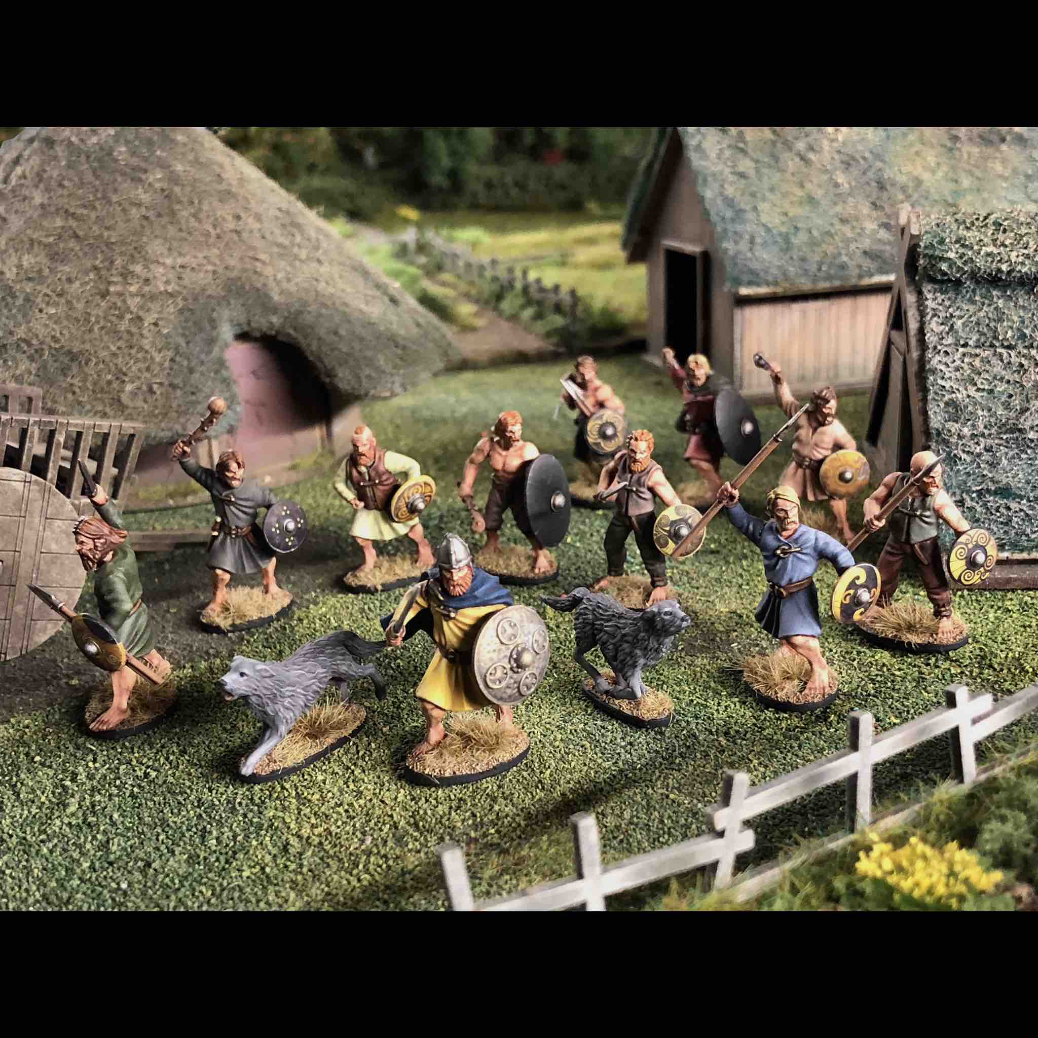 Blood Oaths | Dark Age Irish Warriors | Plastic Unit | Wargames Atlantic | Miniature Kingdoms