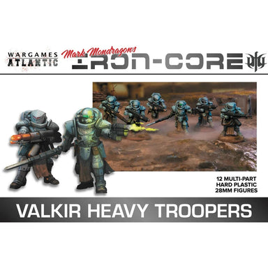 Wargames Atlantic | Iron Core | Valkir Heavy Troopers | Plastic Unit