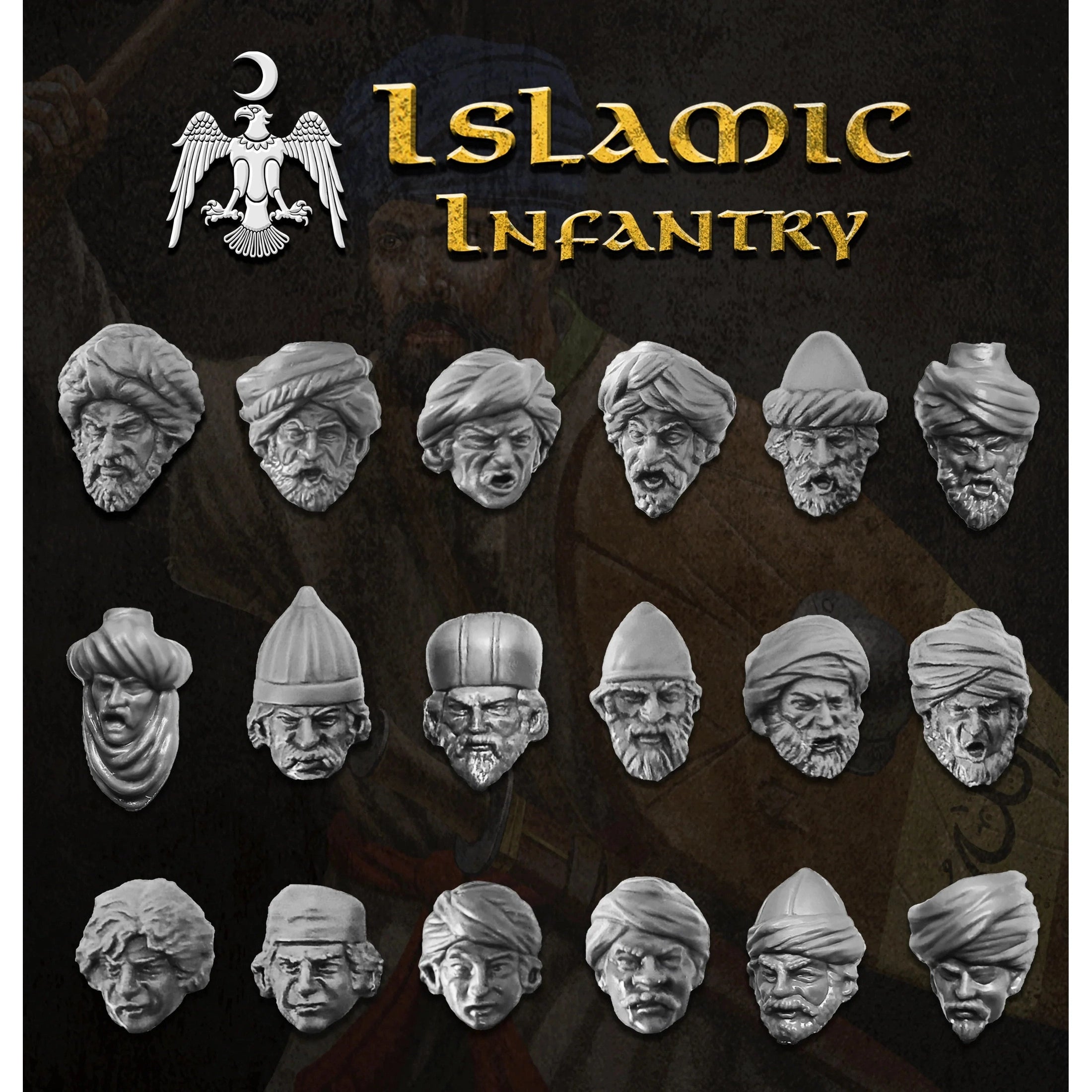 Victrix | Islamic Infantry 48 | 28mm Plastic Unit