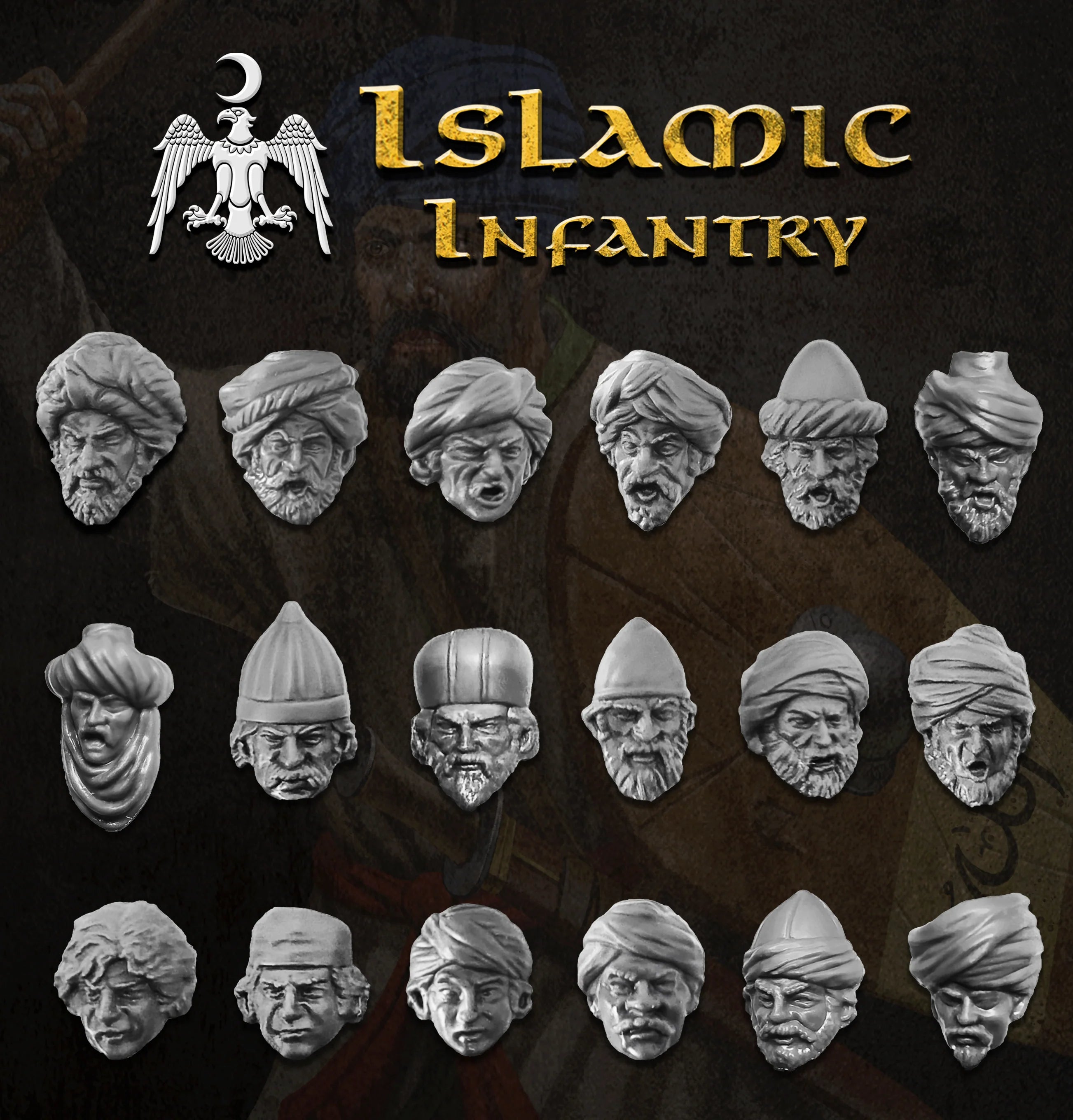 Victrix | Islamic Infantry 48 | 28mm Plastic Unit