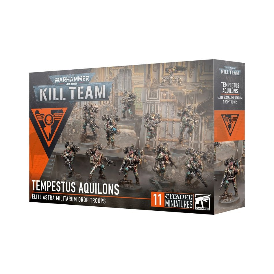 Kill Team | Astra Militarum | Tempestus Aquilons | Plastic Unit Box