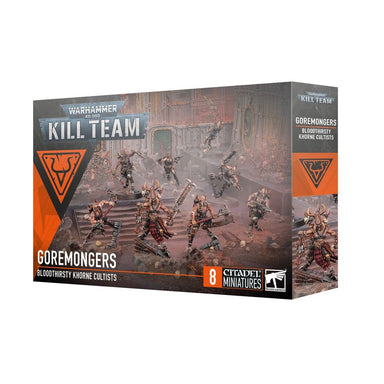 Kill Team | Goremongers | Bloodthirsty Khorne Cultists | Plastic Unit Box