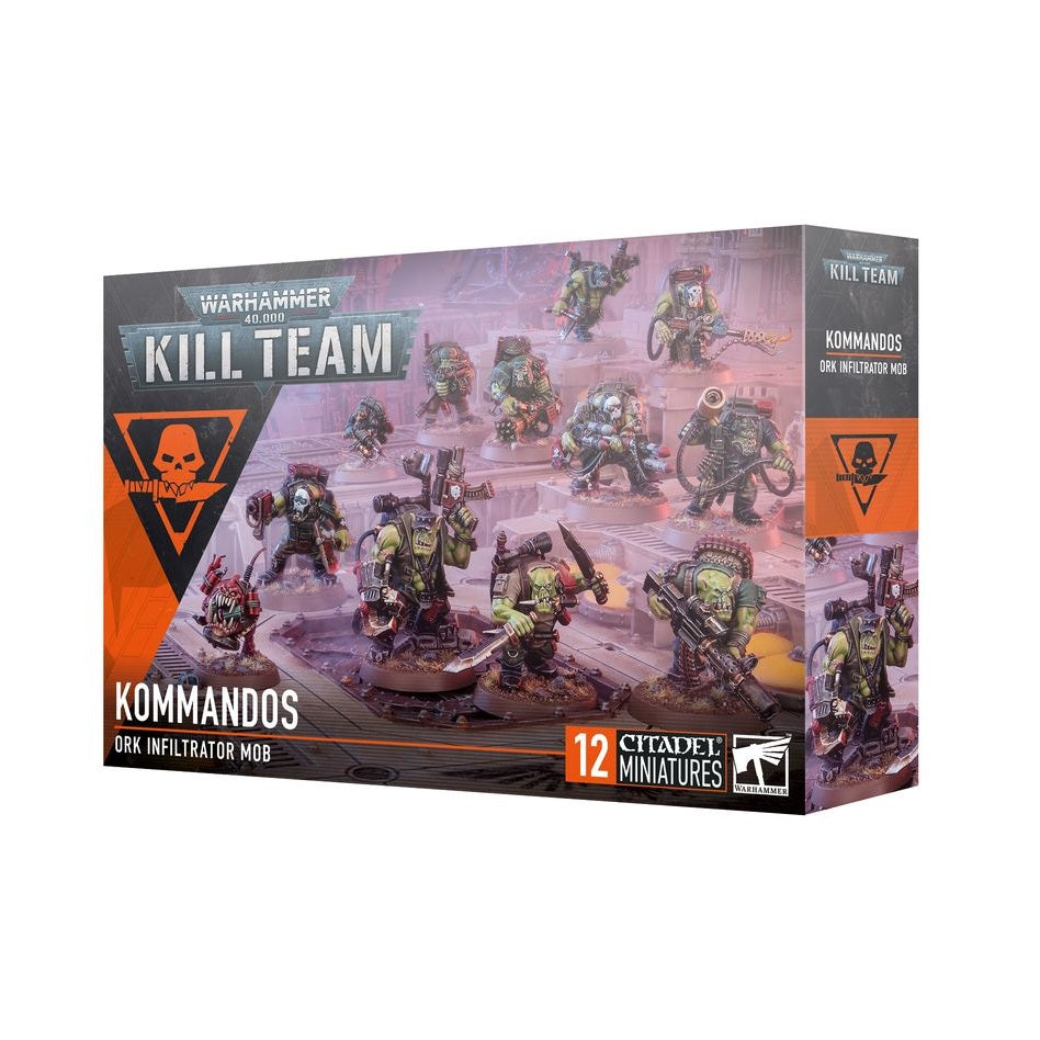 Kill Team | Orks | Kommandos | Plastic Unit Box