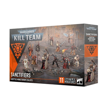 Kill Team | Sanctifiers | Adeptus Ministorum Zealots | Plastic Unit Box