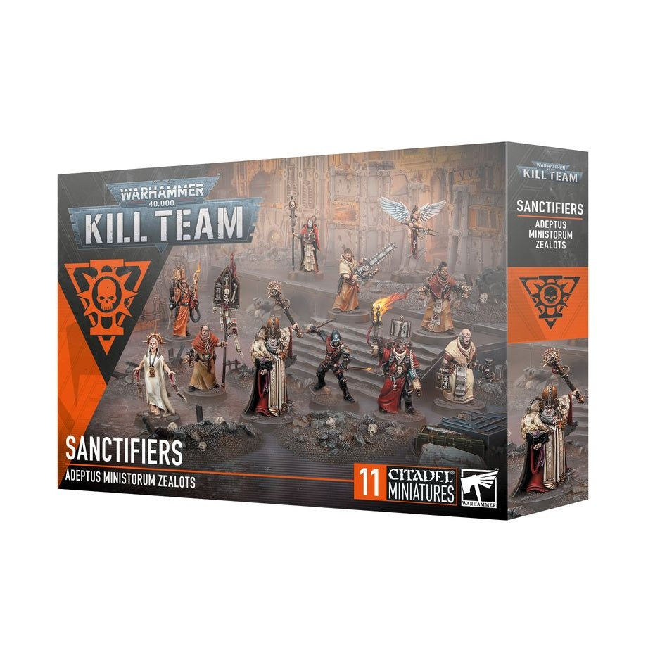 Kill Team | Sanctifiers | Adeptus Ministorum Zealots | Plastic Unit Box