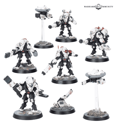 Kill Team | T'au | Stealth Suits | Plastic Unit Box