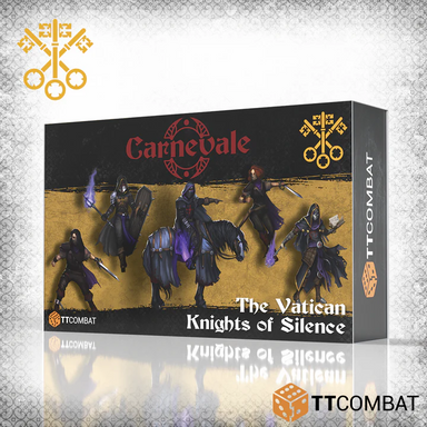 Carnevale | The Vatican Knights Of Silence | 28mm Resin Unit | TTCombat | Miniature Kingdoms