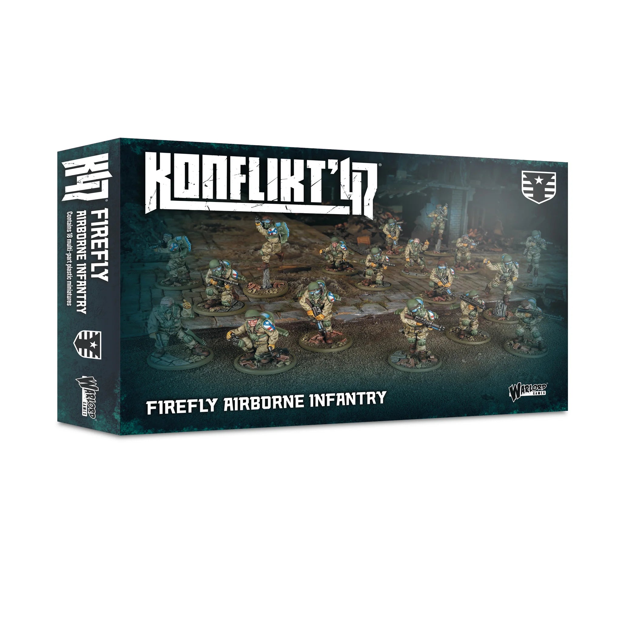 Konflikt 47 | Firefly Airborne Infantry | 28mm Plastic Unit