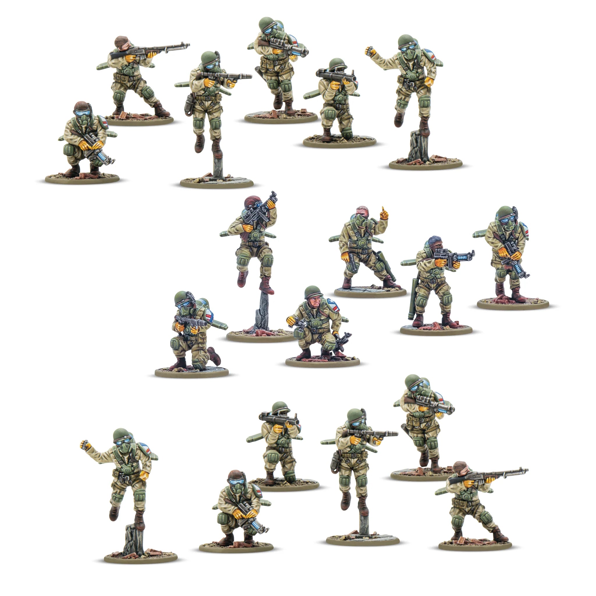 Konflikt 47 | Firefly Airborne Infantry | 28mm Plastic Unit