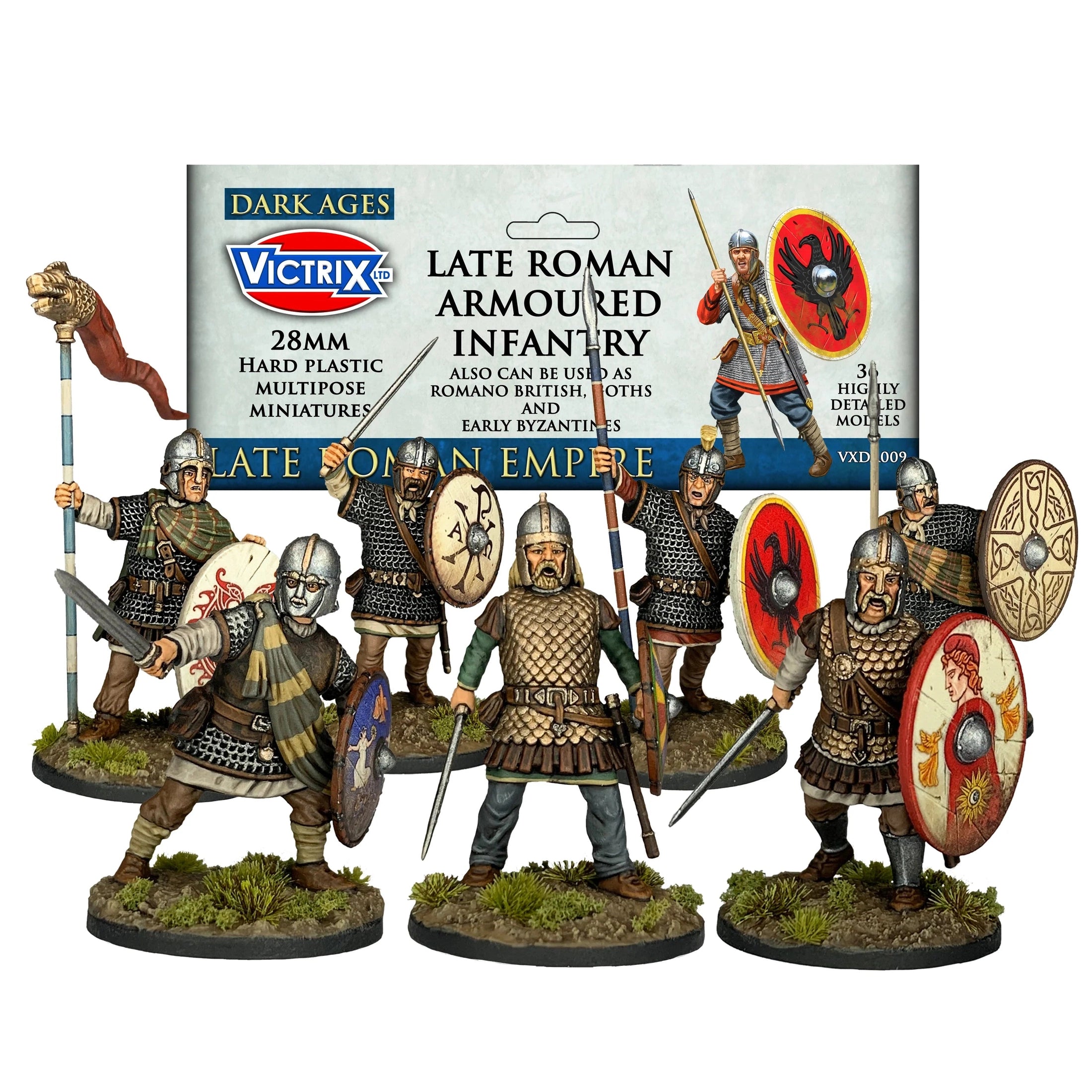 Late Roman Armoured Infantry | 28mm Plastic Unit