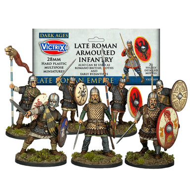 Late Roman Armoured Infantry | 28mm Plastic Unit