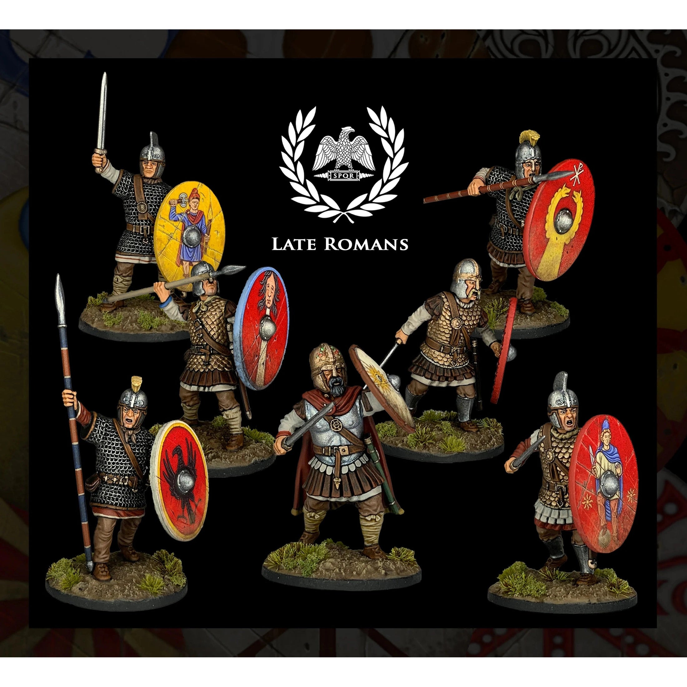 Late Roman Armoured Infantry | 28mm Plastic Unit