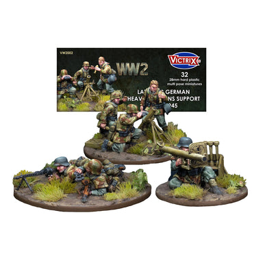 Late War German Heavy Weapons Support 1944-1945 32 | 28mm Plastic Unit