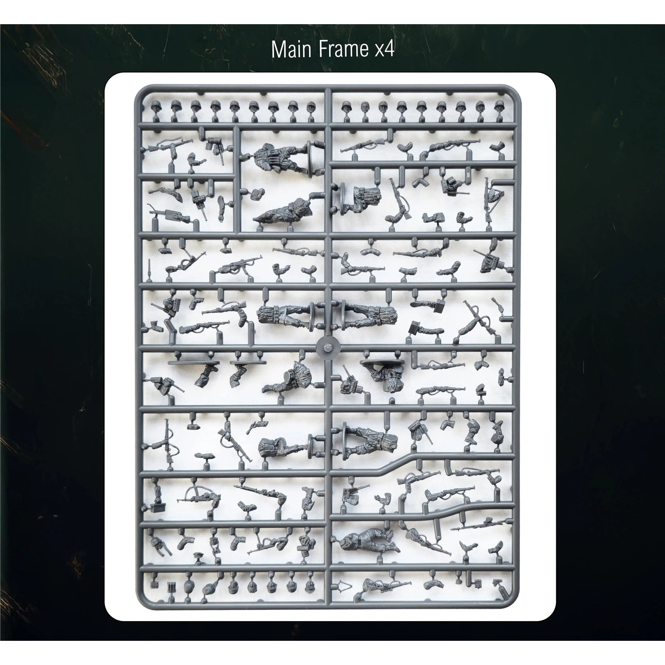 Late War German Infantry & Heavy Weapons 1944-1945 44 | 28mm Plastic Unit