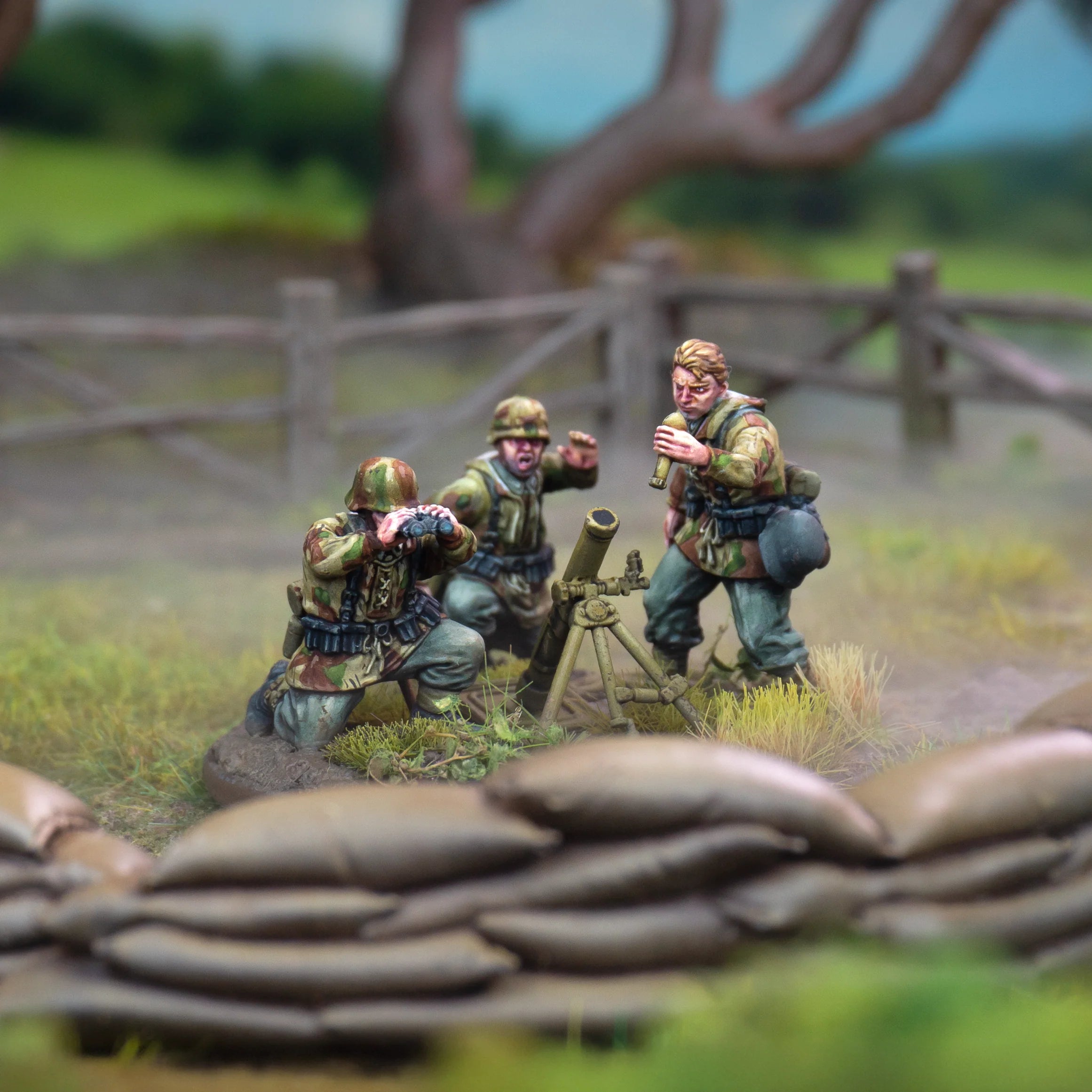 Late War German Infantry & Heavy Weapons 1944-1945 44 | 28mm Plastic Unit