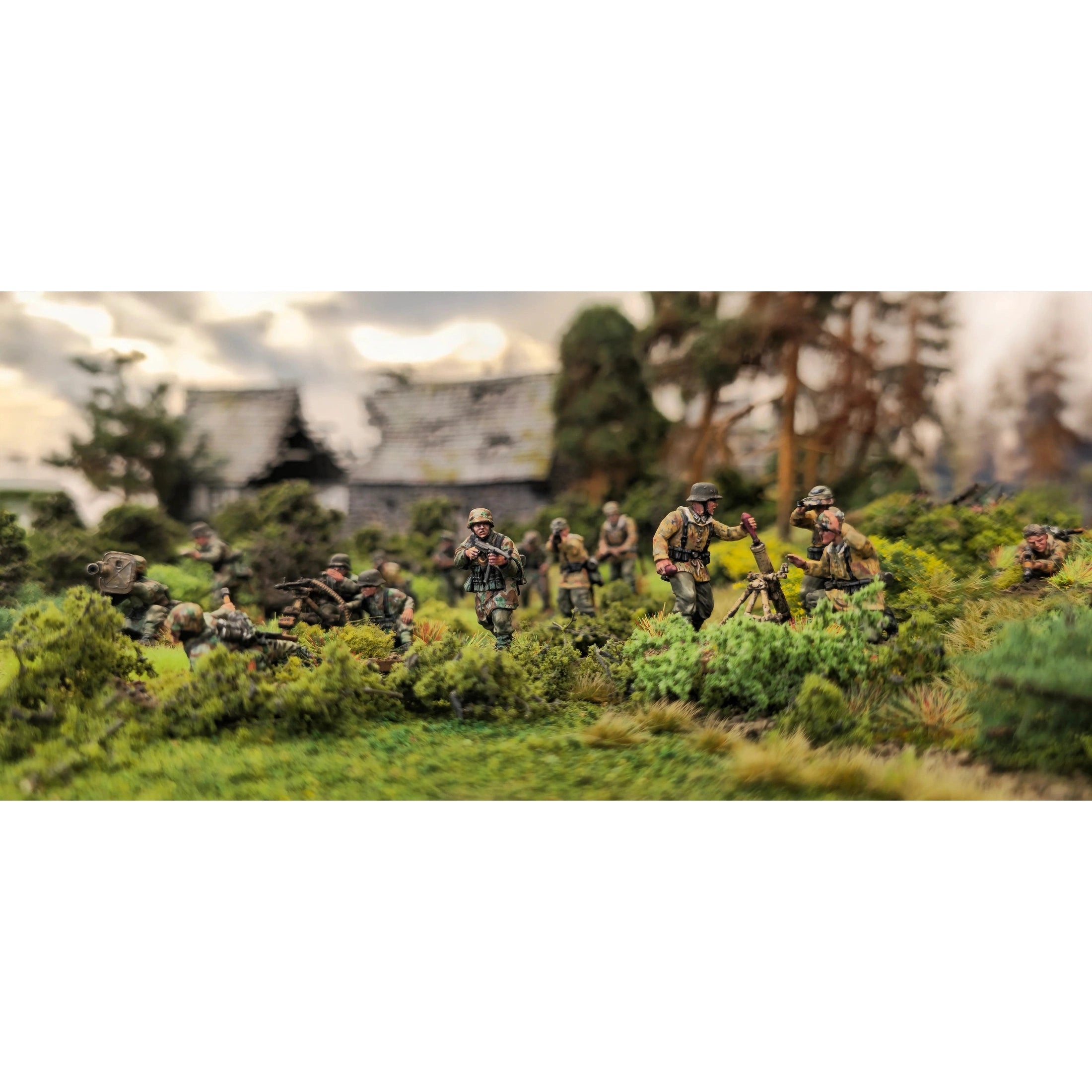 Late War German Infantry & Heavy Weapons 1944-1945 44 | 28mm Plastic Unit