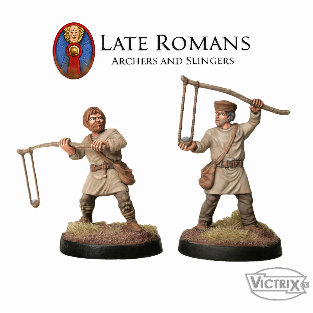 Victrix | Dark Ages Late Roman Archers and Slingers | 28mm Plastic Unit | North Star Games | Miniature Kingdoms