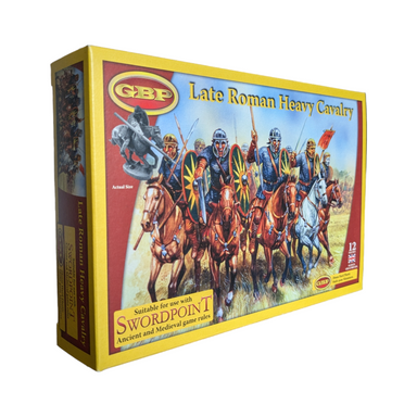 Gripping Beast | Late Roman Heavy Cavalry | 28mm Plastic Unit | North Star Games | Miniature Kingdoms