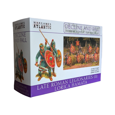 Decline & Fall | Late Roman Legionairies Lorica Hamata | Plastic Unit | Wargames Atlantic | Miniature Kingdoms