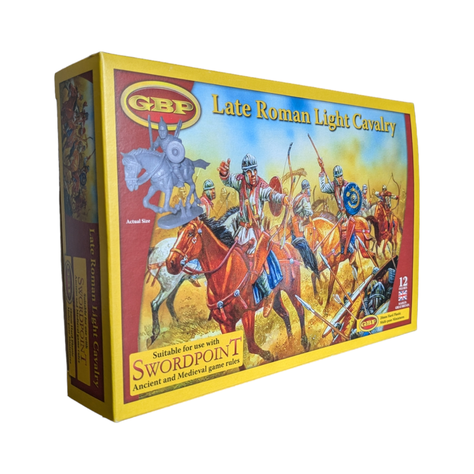 Gripping Beast | Late Roman Light Cavalry | 28mm Plastic Unit | North Star Games | Miniature Kingdoms