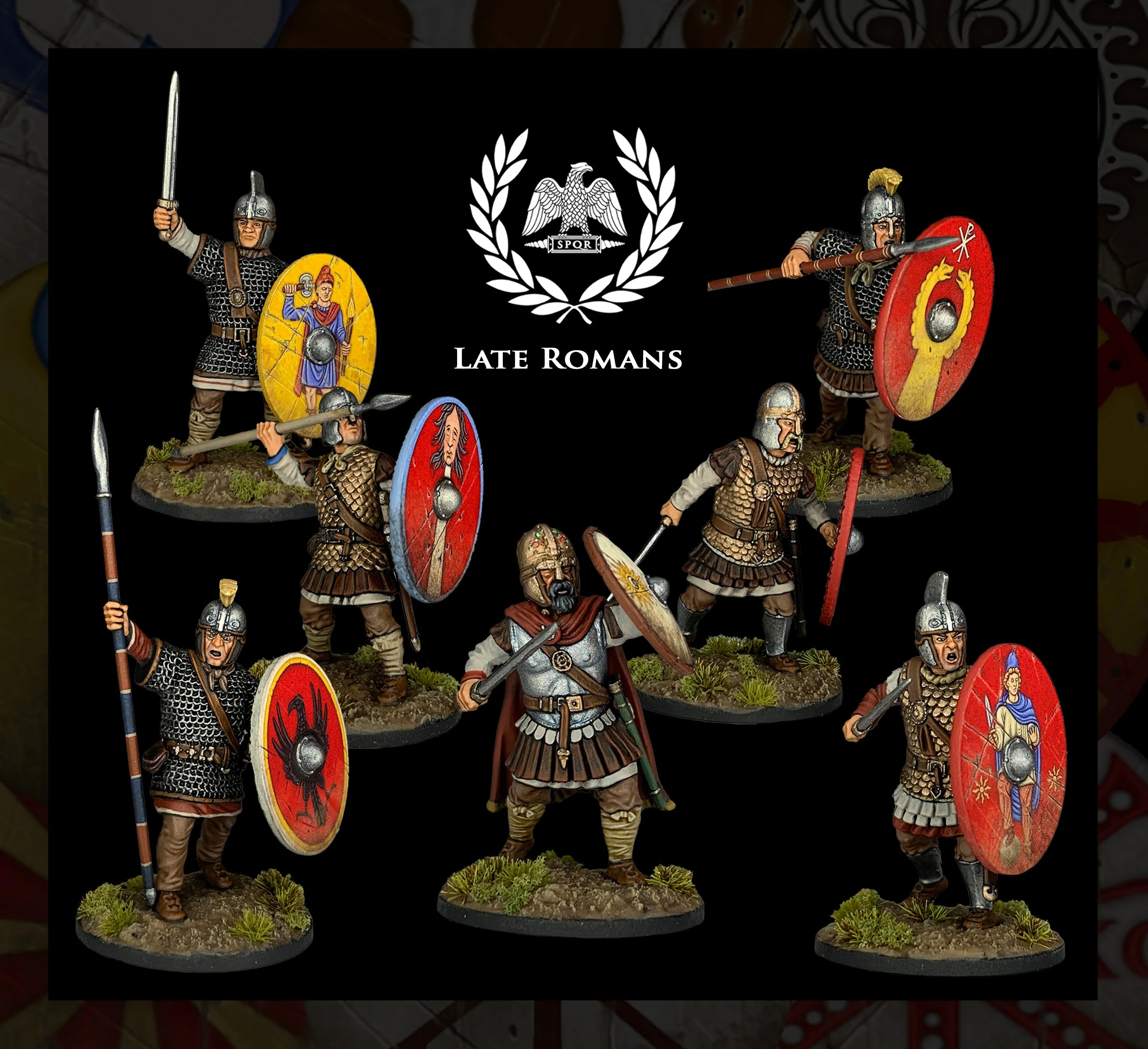 Late Roman Armoured Infantry | 28mm Plastic Unit