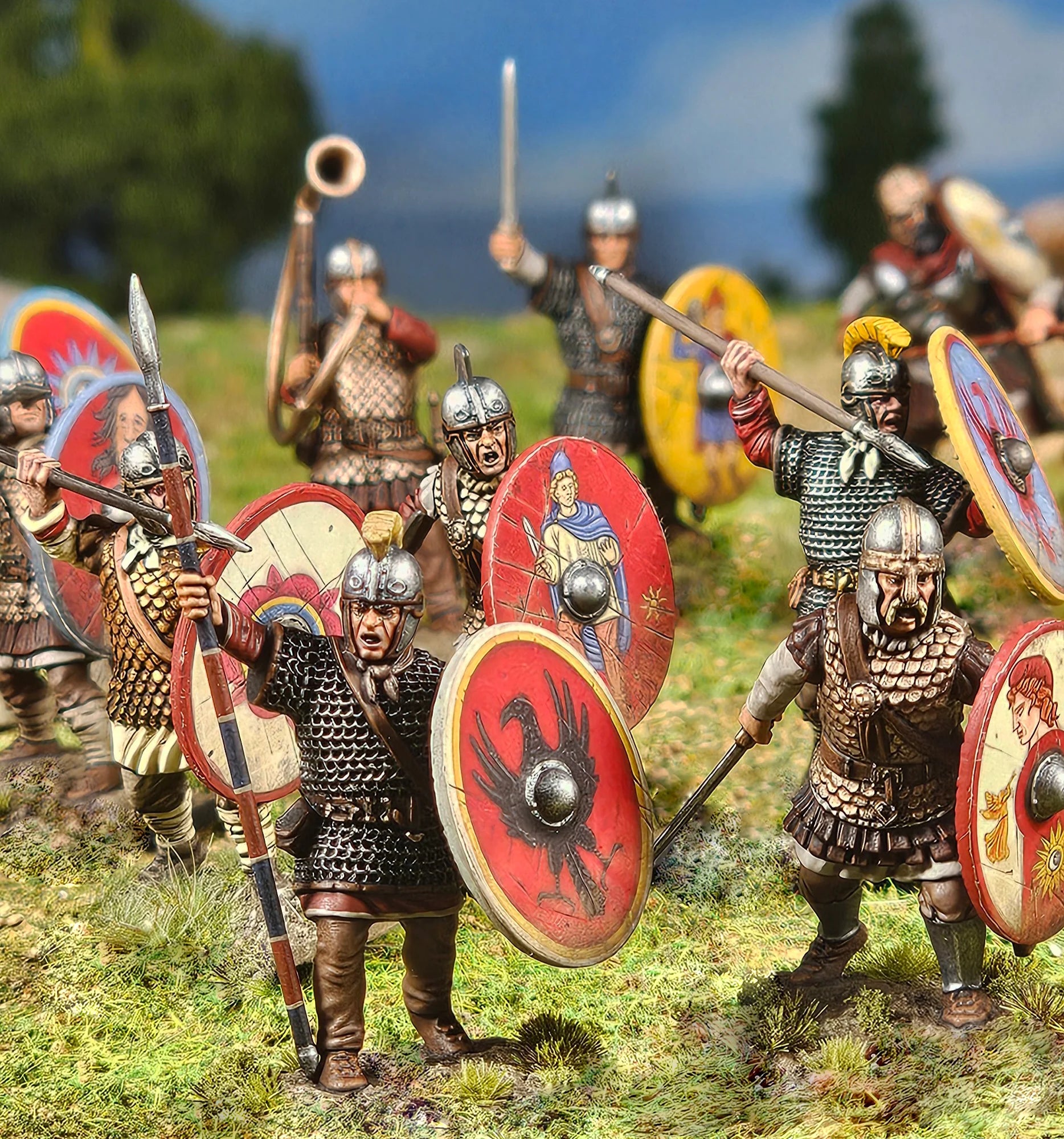 Pillage | Late Roman Warband | 28mm Plastic Unit