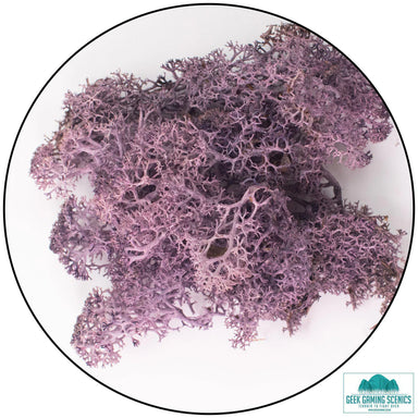 Geek Gaming | Aubergine Purple Lichen | 28mm Lichen | Geek Gaming | Miniature Kingdoms