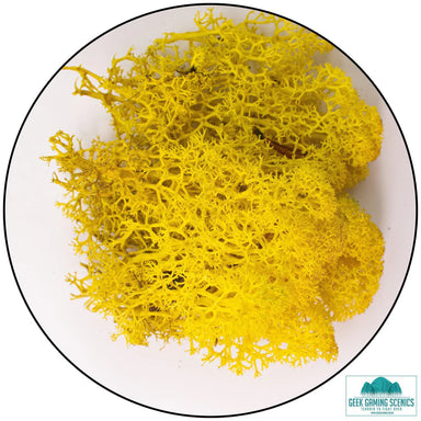 Geek Gaming | Yellow Lichen | 28mm Lichen | Geek Gaming | Miniature Kingdoms