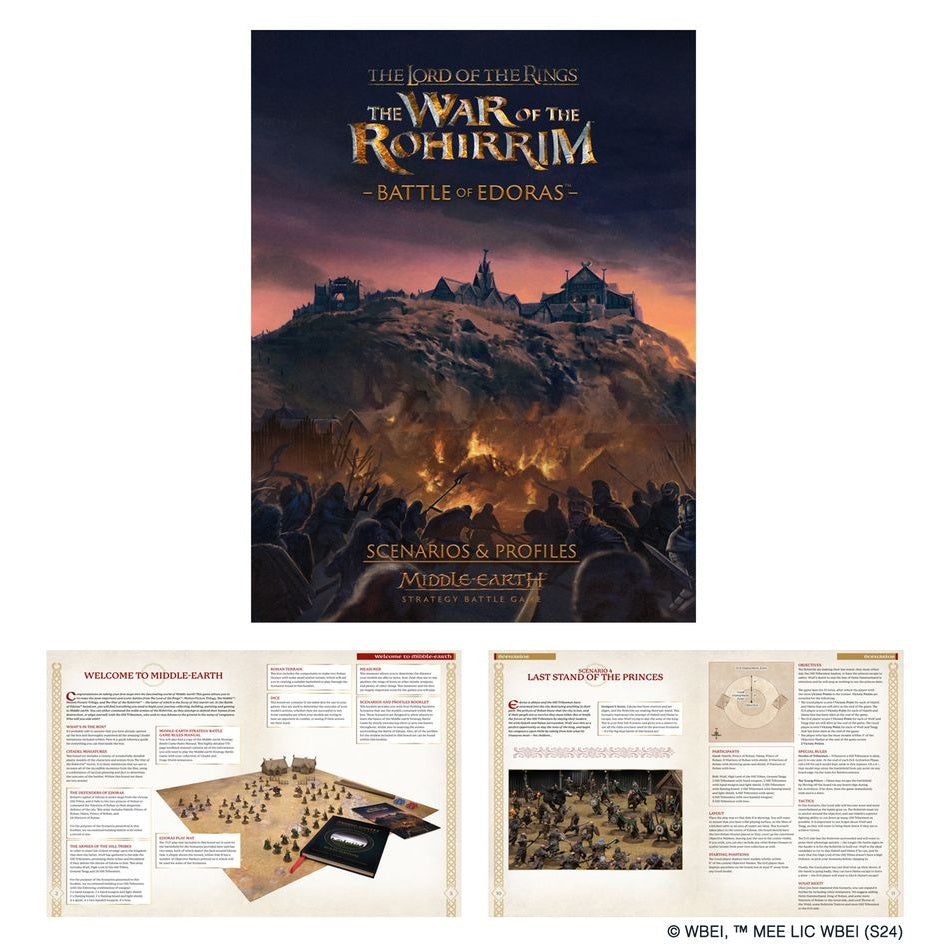 MESBG | War of the Rohirrim | Battle of Edoras | 2 Player Plastic Starter Box