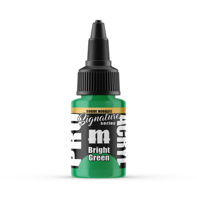 Pro Acryl | Rogue Hobbies Bright Green | 22ml Individual Paint | Element Games | Miniature Kingdoms