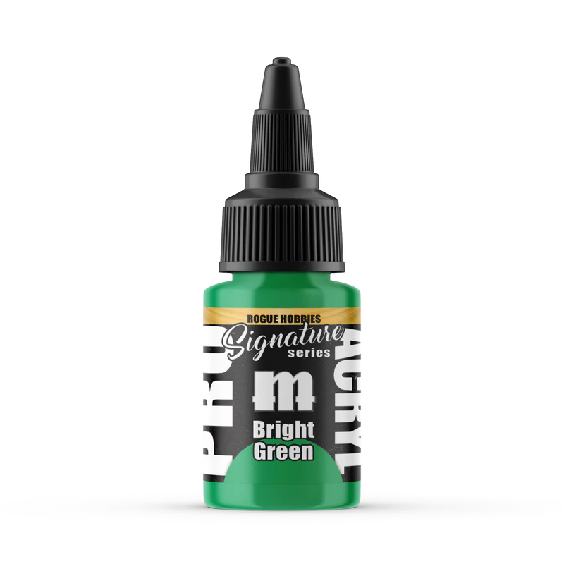 Pro Acryl | Rogue Hobbies Bright Green | 22ml Individual Paint | Element Games | Miniature Kingdoms