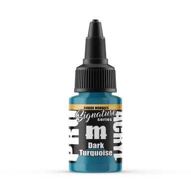 Pro Acryl | Rogue Hobbies Dark Turquoise | 22ml Individual Paint | Element Games | Miniature Kingdoms