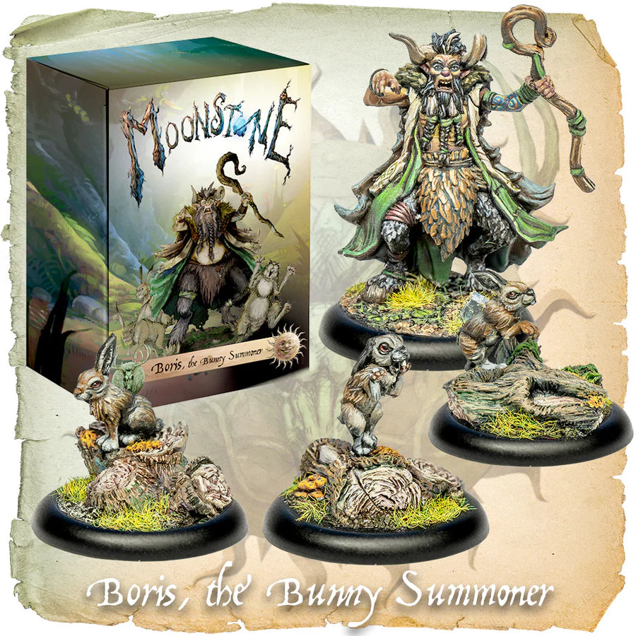 Moonstone | Leshavult Boris the Bunny Summoner | 28mm Resin Unit