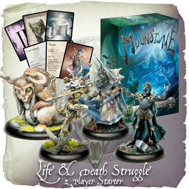 Moonstone | Life & Death Struggle 2 Player Starter | 28mm Resin Starter